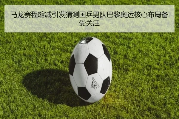 马龙赛程缩减引发猜测国乒男队巴黎奥运核心布局备受关注